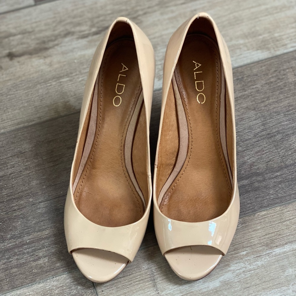 Aldo shoes nude color